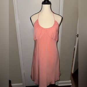 ABERCROMBIE & FITCH Pink Halter Dress